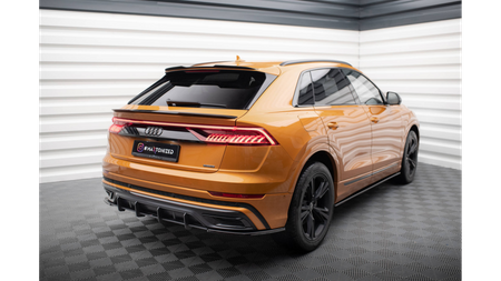 Diffuser Audi Q8 4M S-Line Rear Street Pro Red