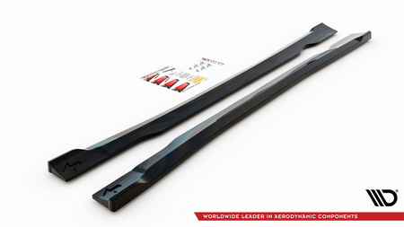 Diffuser Ford Escape III ST-Line Side Skirts Gloss Black