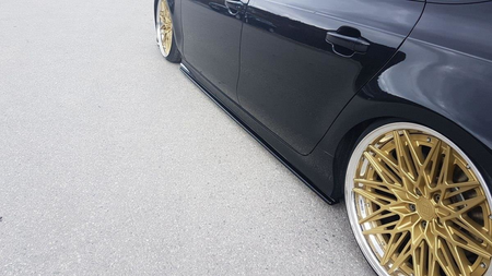 Dokładka Audi A7 C7 S-Line Progi Gloss Black