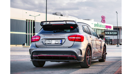 Splitter Mercedes-Benz GLA 45 AMG SUV (X156) Tył Środkowy Bez Dyfuzora Gloss Black