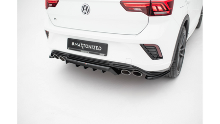 Splitter Volkswagen T-Roc R Mk1 Tył Środkowy z Dyfuzorem