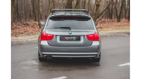 Splitter BMW 3 E91 Facelift Tył Boczne Gloss Black