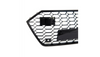 Grill Audi A7 C8 Gloss Black