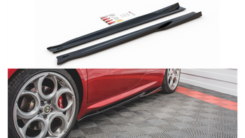 Diffuser Alfa Romeo 4C Side Skirts Gloss Black