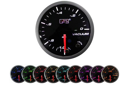 Auto Gauge PK 60mm 10 COLOR - Vacuum