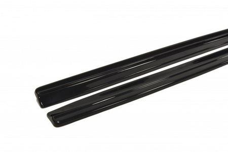 Side Skirts Diffusers Audi RS6 C6 - Gloss Black