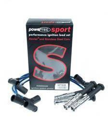 PowerTEC Ignition Leads MERCEDES-BENZ 190E 2.3 2.5L 84-93 BLUE