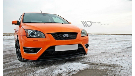 Splitter Przedni v.2 Ford Focus ST Mk2 Gloss Black