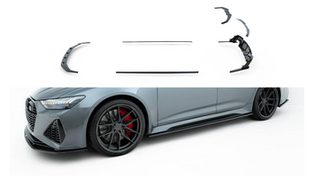 Splitters set Audi RS6 C8 Carbon