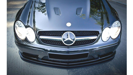 Splitter Mercedes-Benz CLK W209 Front SL Black Series Look Gloss Black