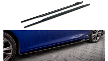 Diffuser Lexus ES VII F Sport Side Skirts Gloss Black