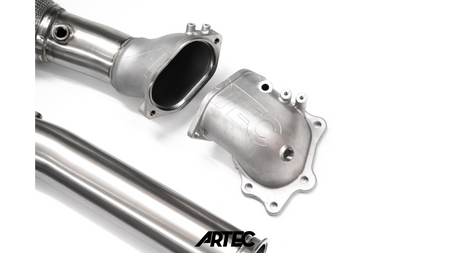 Mitsubishi Evo 10 4B11T 3.5" Cast Dump / Front Pipe - Version 2