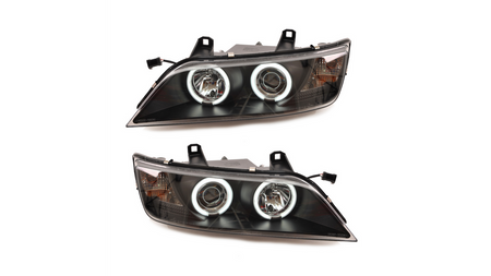 Headlights Halogen Black CCFL suitable for BMW Z3 (E36) Roadster Coupe 1996-2002