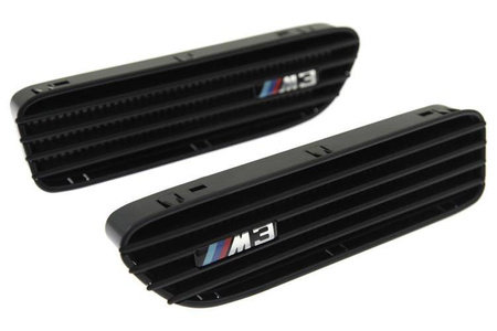 Kidneys side intakes BMW 3 E46 M3 Black