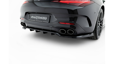 Splitter Mercedes-Benz AMG SL 63 R232 Rear Central with Diffuser