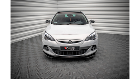 Splitter Opel Astra GTC OPC-Line J Front v.2 Gloss Black
