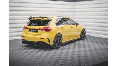 Splittery Tylne Boczne v.2 + Flaps Mercedes-AMG A 45 S Aero Pack W177 Gloss Black