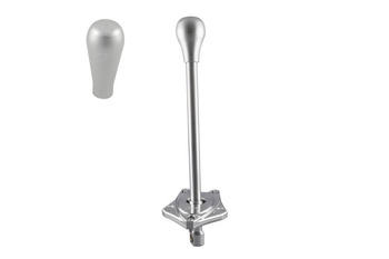 Short Shifter BMW E90 E82 Long Silver Knob Aluminum