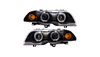 Lights BMW 3 E46 Front Black
