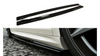 Diffuser Volkswagen Passat CC R36 Rline Side Skirts Gloss Black