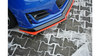 Splitter Subaru BRZ Facelift przód v.5 Gloss Black + Red