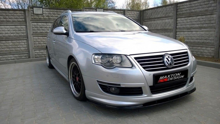 Splitter Volkswagen Passat B6 R-Line Front Gloss Black