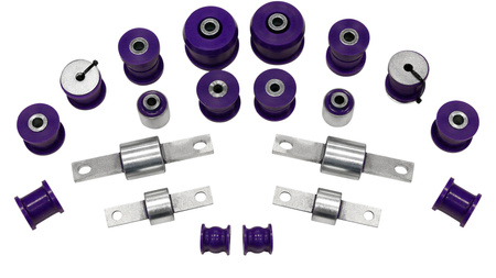 Set of suspension bushings - HONDA CIVIC VII - 20PCs.