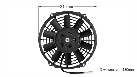 TurboWorks Cooling fan 7" type 1 pusher/puller