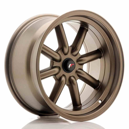 JR Wheels JR19 17x9 ET-25-(-10) BLANK Matt Bronze