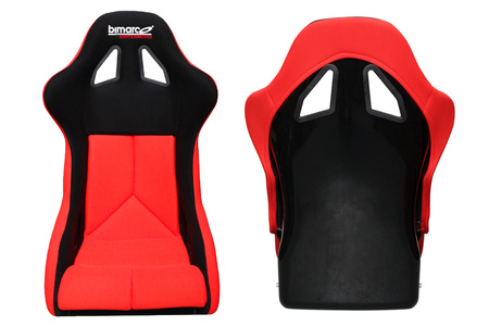 Racing Seat Bimarco Cobra PRO Welur Red-Black FIA