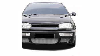 Grill Volkswagen Golf III Black badgeless