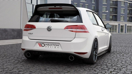 Spoiler Volkswagen Golf 7 GTI Clubsport Tył Gloss Black