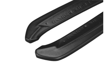 Splitter Audi A7 C7 S-Line Rear v.1 Gloss Black