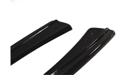 Splitter Audi RS7 Facelift Tył Boczne v.1 Gloss Black