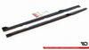 Diffuser Mercedes-Benz C C205 63AMG Facelift Side Skirts v.2 Gloss Black