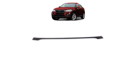 Spoiler BMW X6 F16 F86 Lip Matt Black