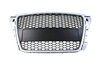 Grill Audi A3 8P Facelift RS-Style Silver Black