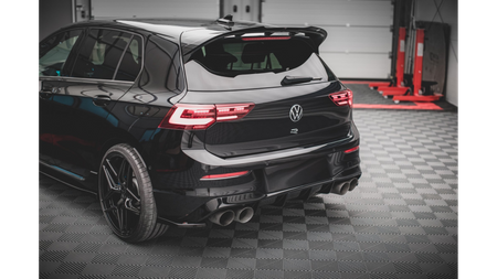 Splitter Volkswagen Golf 8 R Tył Boczne v.2 Gloss Black