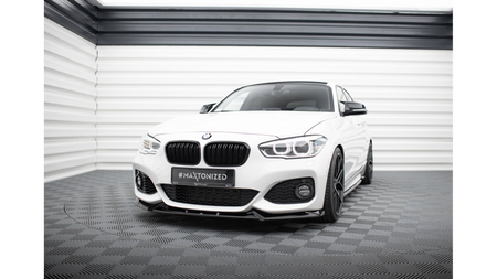 Splitter BMW 1 F20 M-Pack Facelift Front v.5