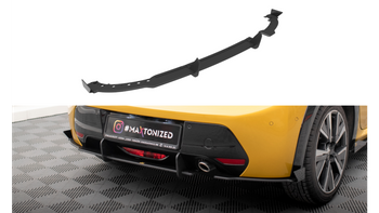 Splitter Peugeot 208 GT II Rear Side Street Pro Black + Gloss Flaps