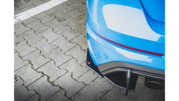 Splitter Ford Focus III RS Rear Side Racing Durability Black