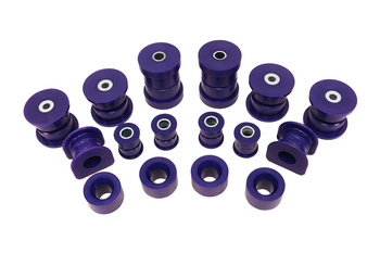 Set of suspension bushings - LAND ROVER RANGE ROVER P38 - 14PCs.