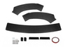 Universal front bumper splitter 3pcs. Carbon Look
