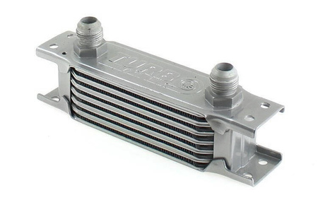 TurboWorks Oil Cooler Kit Slim 7-rows 140x50x50 AN10 Silver