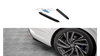 Splitter Volkswagen Arteon R Rear Side Gloss Black