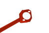 Front upper strut bar Honda Civic V VI 1,4 1,5 D15 Red