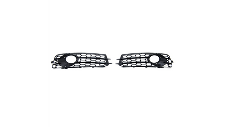 Fog Light Covers Audi A3 8P Gloss Black
