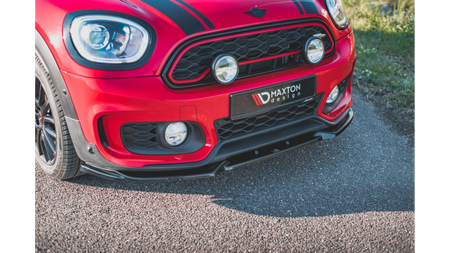 Splitter Mini Countryman II F60 JCW przód v.1 Gloss Black