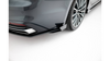 Dyfuzor Audi A5 F5 Facelift Tył Street Pro Red + Gloss Flaps