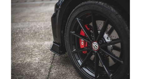 Splitter Volkswagen Golf 7 GTI TCR przód Racing Durability Red